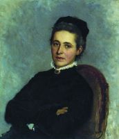 Портрет Юлии Богдановны Репман, рожденной Краузе, жены доктора А.Х.Репмана. 1881