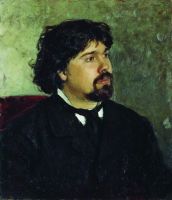 Портрет художника В.И.Сурикова. 1875