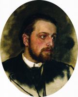 Портрет В.Г.Черткова. Конец 1880 - начало 1890-х