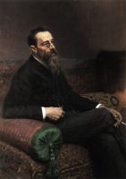 Портрет композитора Н.А.Римского-Корсакова. 1893