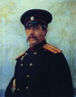Портрет военного инженера, штабс-капитана А.А.Шевцова (1847–1919), брата жены художника. 1876