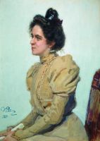 Портрет актрисы Любови Николаевны Сазоновой-Шуваловой. 1899