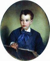Портрет графа Петра Сергеевича Шереметева в детстве. 1880-е