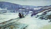 Зимний пейзаж2. 1910