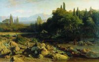 Крым. Пейзаж с речкой. 1868