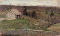 Весенний пейзаж. 1890-е