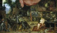 Аллегория пяти чувств. Осязание (совместно с Питером Паулем Рубенсом) (ок.1617) (Мадрид, Прадо)