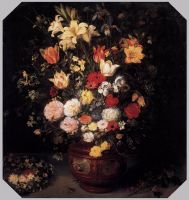 Натюрморт с букетом цветов