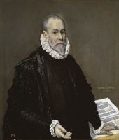 Портрет доктора Родриго де ла Фуэнте (1582-1585) (96 x 82,3) (Мадрид, Прадо)