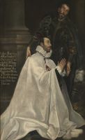 Портрет Хулиана Ромеро и его покровителя (1594-1604) (206,7 x 127,5) (Мадрид, Прадо)