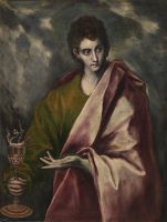 Св.Евангелист Иоанн (ок.1600) (99 x 77) (Мадрид, Прадо)