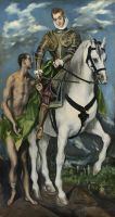 Св.Мартин и нищий (ок.1598) (Вашингтон, Нац. галерея)_