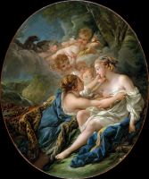Юпитер в облике Дианы и Каллисто (1763) (64.8 ? 54.9) (Нью-Йорк, Метрополитен)_