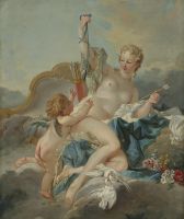 Венера разоружает Амура (18 век) (96.5 ? 80.3)