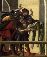 История Лукреции (1496-1504) (84 х 180) (Бостон, Музей Изабеллы Стюарт Гарднер)_деталь
