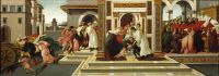 Последнее чудо и смерть св.Зиновия (1500-1505) (66 x 182) (Дрезденская галерея)