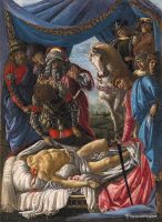 Обнаружение мёртвого Олоферна (ок.1472) (31 х 25) (Флоренция, Уффици) (1,54 МБ)