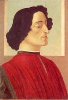 Портрет Джулиано Медичи (ок.1475) (54 х 36) (Бергамо, академия Каррара)