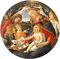 Мадонна 'Магнификат' (1480-1481) (118 см) (Флоренция, Уффици)