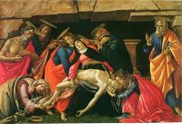 Оплакивание Христа (св.Иероним, св.Павел, св.Пётр) (1490-1492) (140 x 207) (Мюнхен, Старая пинакотека)