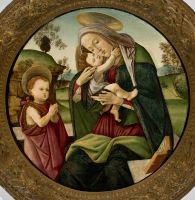 Мадонна с младенцем (между 1490-1495) (74 см) (Бразилия, Сан-Паоло, Музей искусства)