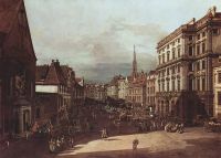 Вид Вены, мучной рынок с юго-восточной стороны по направлению на северо-восток (1760)