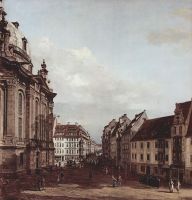 Вид Дрездена, Фрауенкирхе (1754)