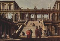 Каприччио, дворцовая лестница (1762)