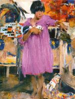 Девочка в фиолетовом платье (1927—1933)