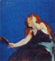 Женщина с зеркалом (1915)