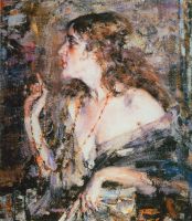 Русская девушка (Портрет Ариадны Микешиной) (1923—1926)