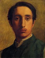 Автопортрет в зелёном жакете (1855-1856) (частная коллекция)