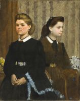 Сёстры Джованна и Джулиана Беллелли (1865-1866) (92.1 х 72.4) (Лос-Анжелес, LACAM)