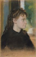 Мадам Теодора Гобийяр (урождённая Ив Моризо) (1869) (48 х 30) (Нью-Йорк, Метрополитен)