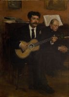 Лоренцо Паганс и Огюст де Га (1871-1872) (54 х 39) (Париж, музей Орсэ)