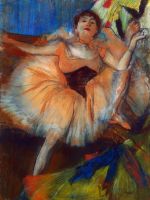 Сидящая танцовщица (1879-1880) (63.5 х 48.7) (С-Петербург, Эрмитаж)