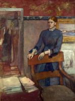 Елена Руарт в мастерской своего отца (1886) (Лондон, Нац. галерея)