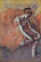 Танцовщица,поправляющая пуант (1896) (частная коллекция)