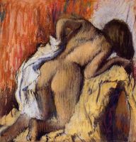 Женщина, вытирающая тело (1896-1898) (Эдинбург, Нац. галерея Шотландии)