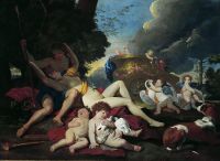 Венера и Адонис (ок.1625) (98 х 134) (Форт-Уорт, Музей искусств Кимбелла)