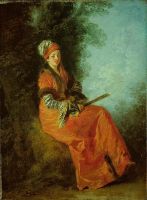 Мечтательница (1712-1714) (23.4 х 17) (Чикаго, Институт искусств)