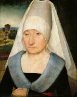 Портрет пожилой женщины (1470-1475) (35 х 29) (Париж, Лувр)