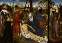 Триптих Адриана Рейна (открыт) (1480) (Брюгге, Музей Мемлинга)