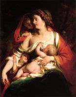    Madre e hijos 1845