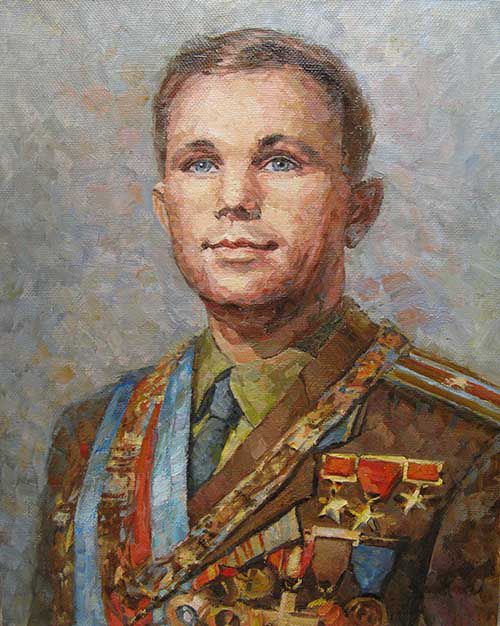 Юрий Гагарин - первый космонавт