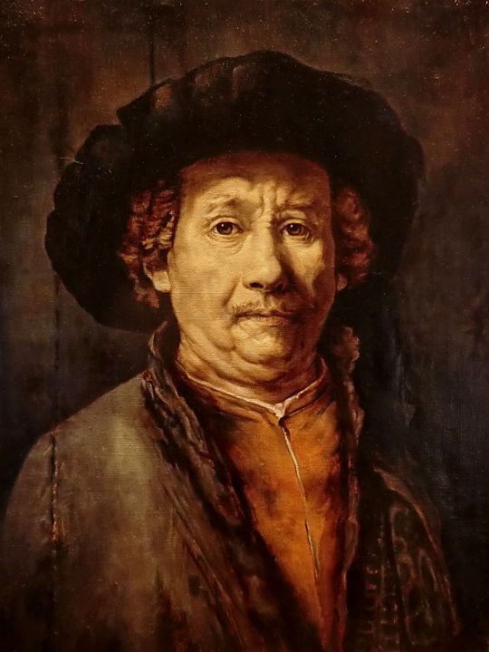 Автопортрет Рембрандта 1656 года (коп)