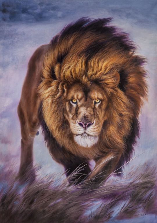 Портрет льва. Царствуя и защищая