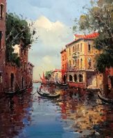 Венецианский пейзаж.худ.А.Бруно