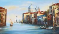Картина маслом Венеция , Картина на холсте , Готовая картина маслом