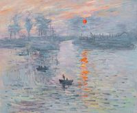 Впечатление. Восход солнца, 1872,копия картины Клода Моне